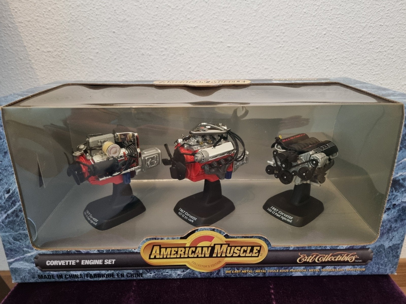 Ertl Corvette enige set 1:12, Hobby en Vrije tijd, Ophalen, Zo goed als nieuw, 1:9 t/m 1:12, Auto