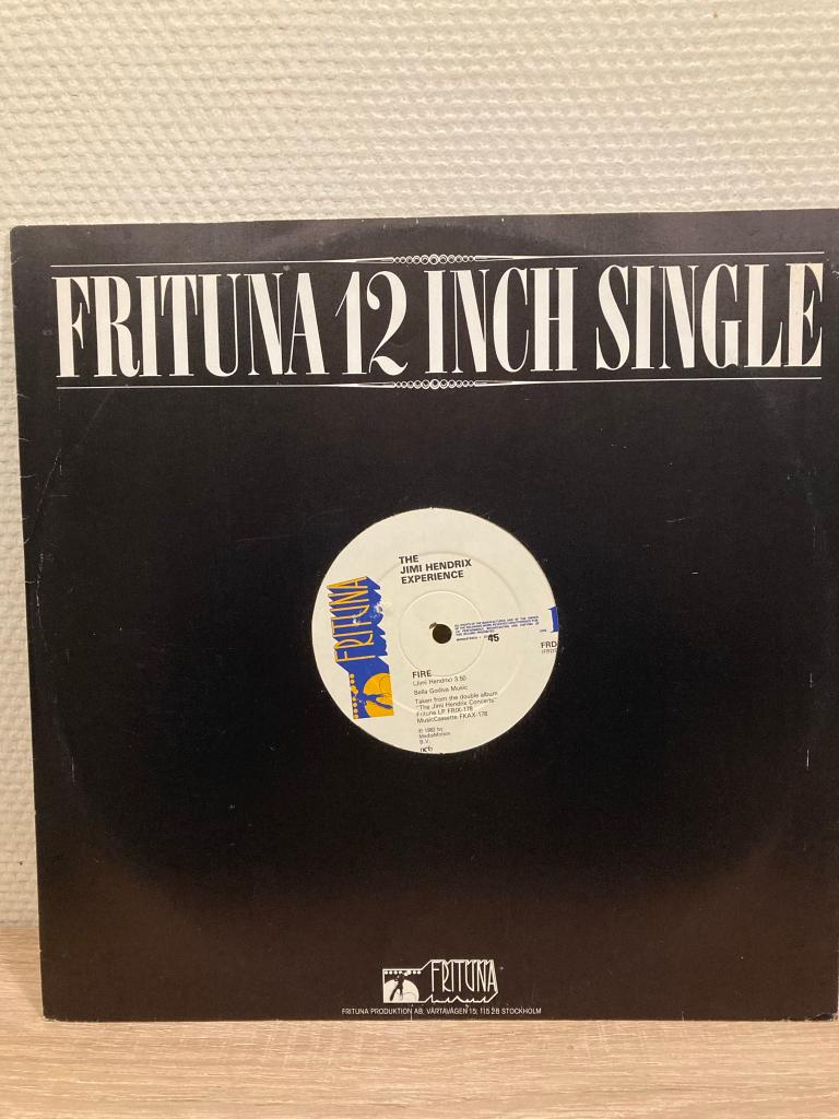 Jimi Hendrix Experience - fire 12INCH Zweden, Cd's en Dvd's, Vinyl Singles, Maxi-single, Ophalen of Verzenden, Zo goed als nieuw