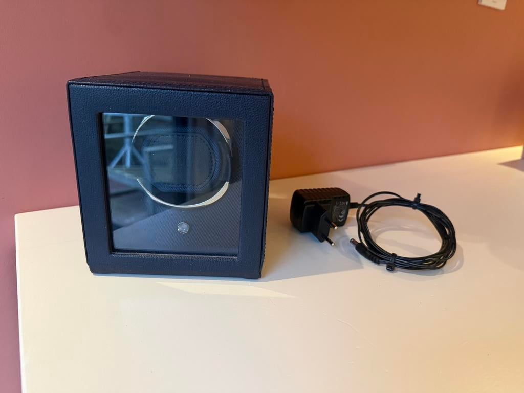WOLF1834 Wolf Cub watch winder | 461117 | Blauw, Ophalen of Verzenden, Zo goed als nieuw
