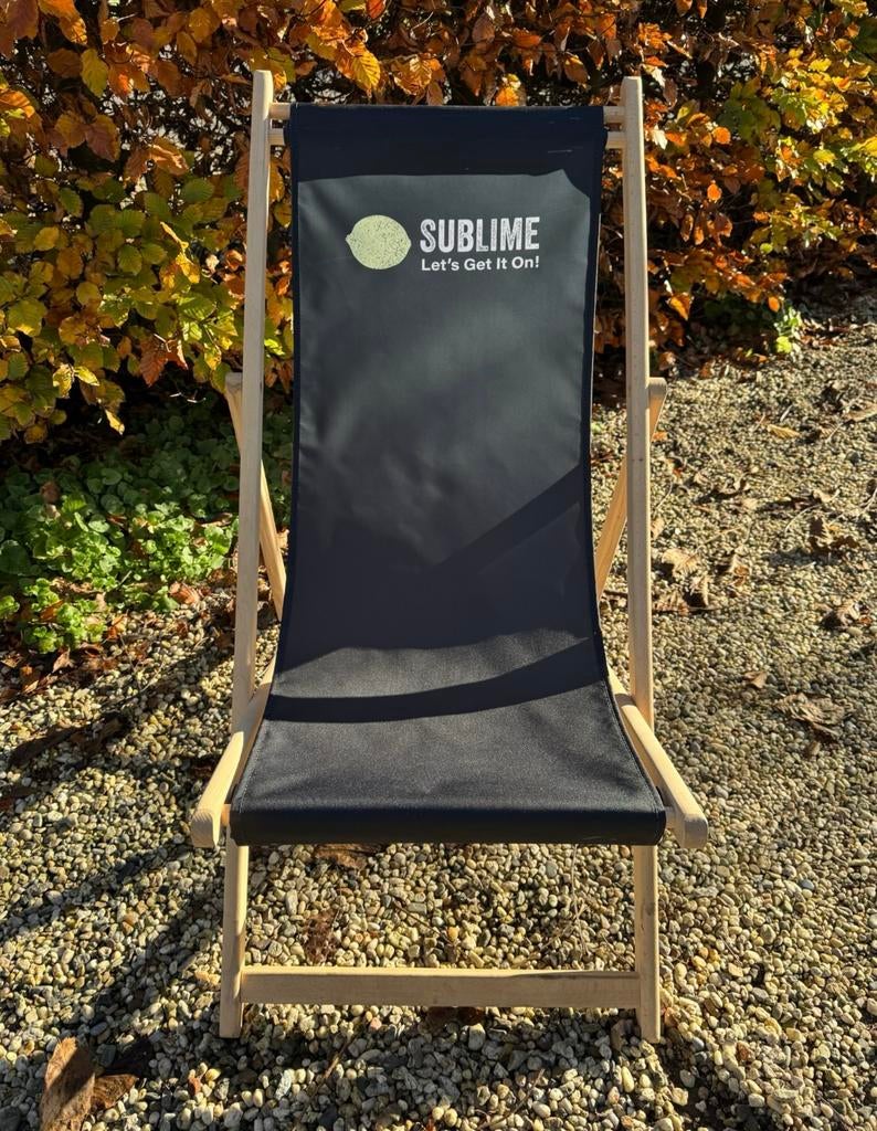 Strandstoelen houten frame, Ophalen