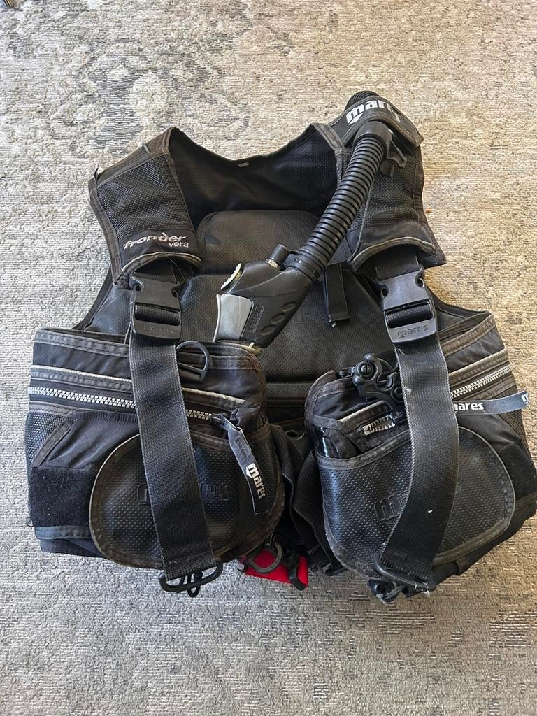Mares duikvest, maat XS., Watersport en Boten, Duiken, Ophalen of Verzenden, Gebruikt, Trimvest of Wing