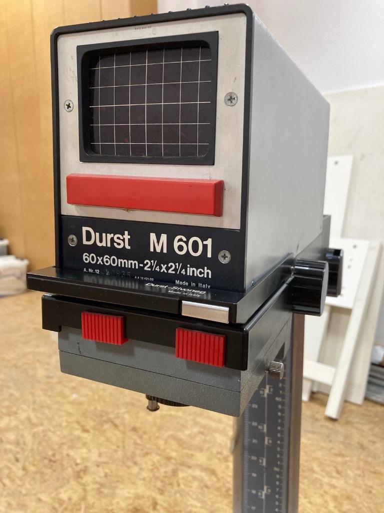Durst M601 vergroter KB/6x6, Ophalen of Verzenden, Zo goed als nieuw, Complete dokaset