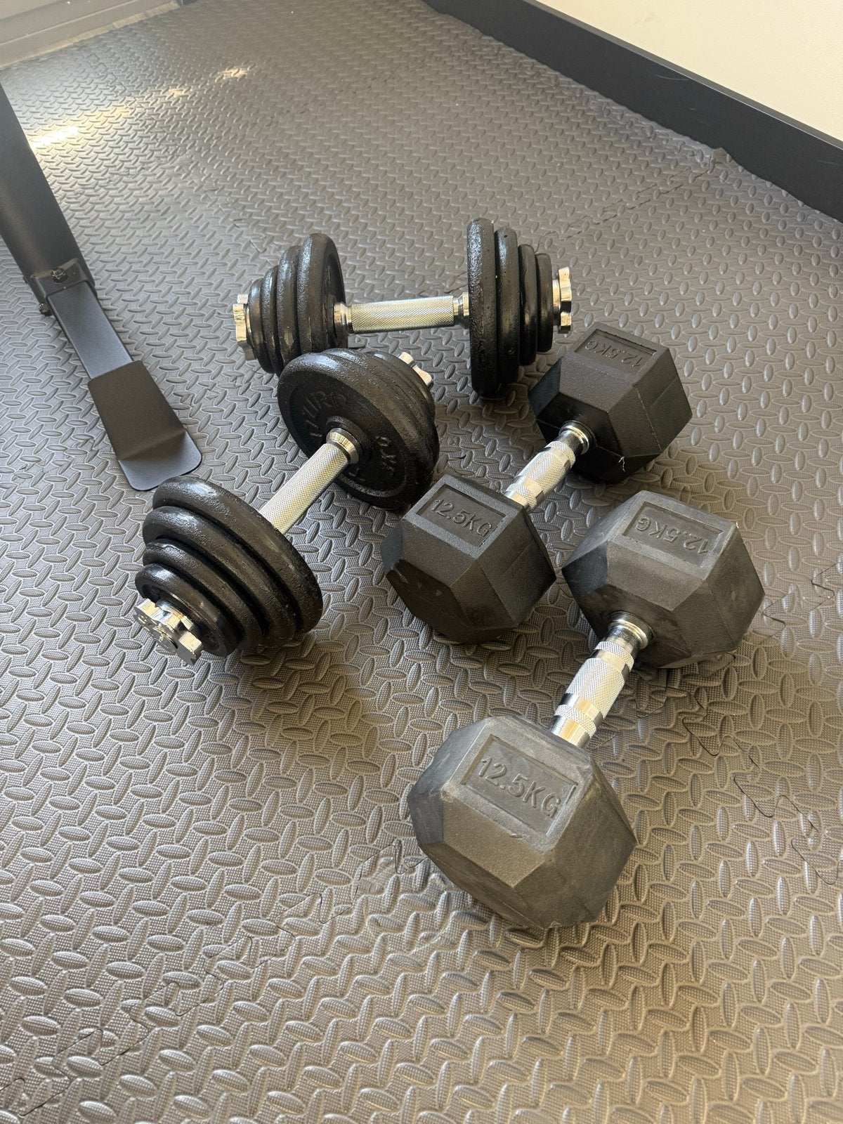 Dumbbells Set, Ophalen, Zo goed als nieuw, Armen, Dumbbell