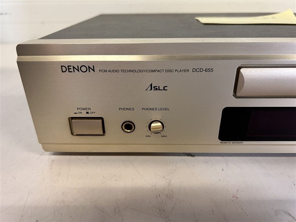 A7554. Denon DCD-655 leest geen cd\'s, Ophalen of Verzenden, Gebruikt, Overige merken