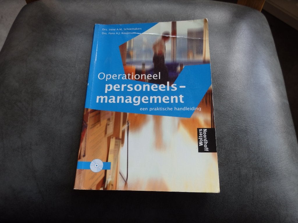 Operationeel Personeels-Management met CD, Boeken, Zo goed als nieuw, Beta, Drs.Irene A.M. Schoemakers Drs Fons A.J. Koopmans