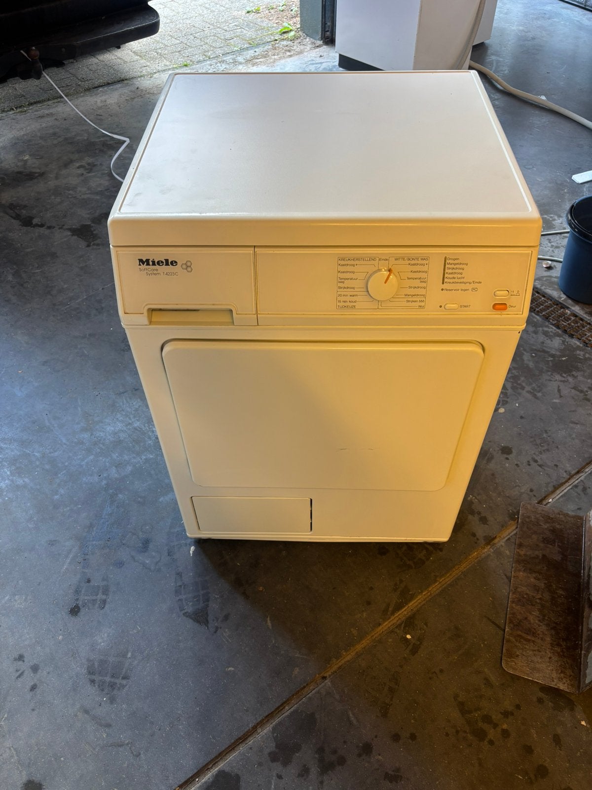 Miele condensdroger 6 kg, Witgoed en Apparatuur, Wasdrogers, Refurbished, Condens, Voorlader, 6 tot 8 kg, 85 tot 90 cm, Anti-kreukfase