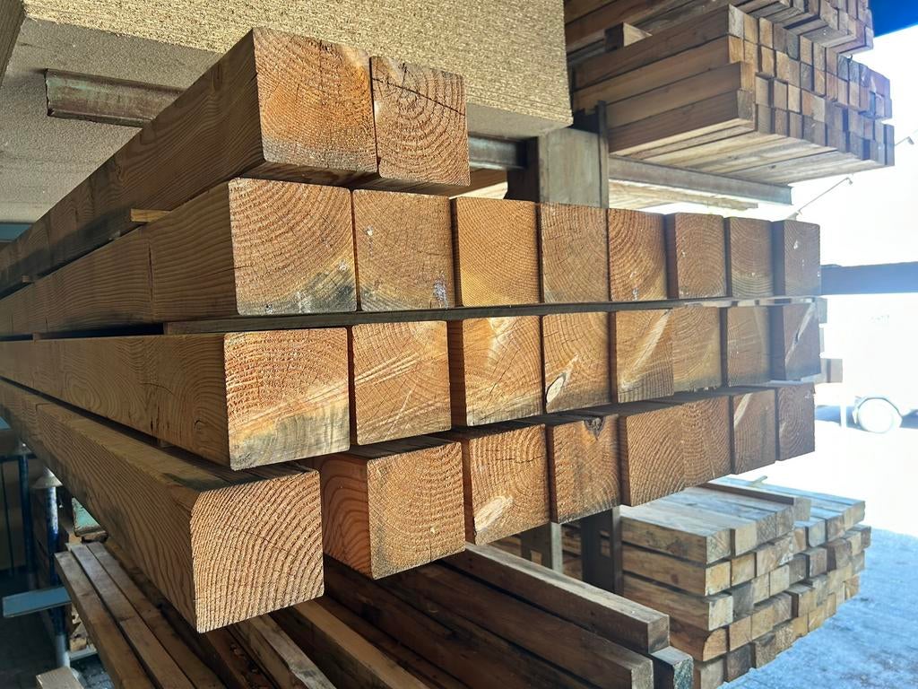 Douglas balken, Ophalen, Zo goed als nieuw, 250 cm of meer, Balken