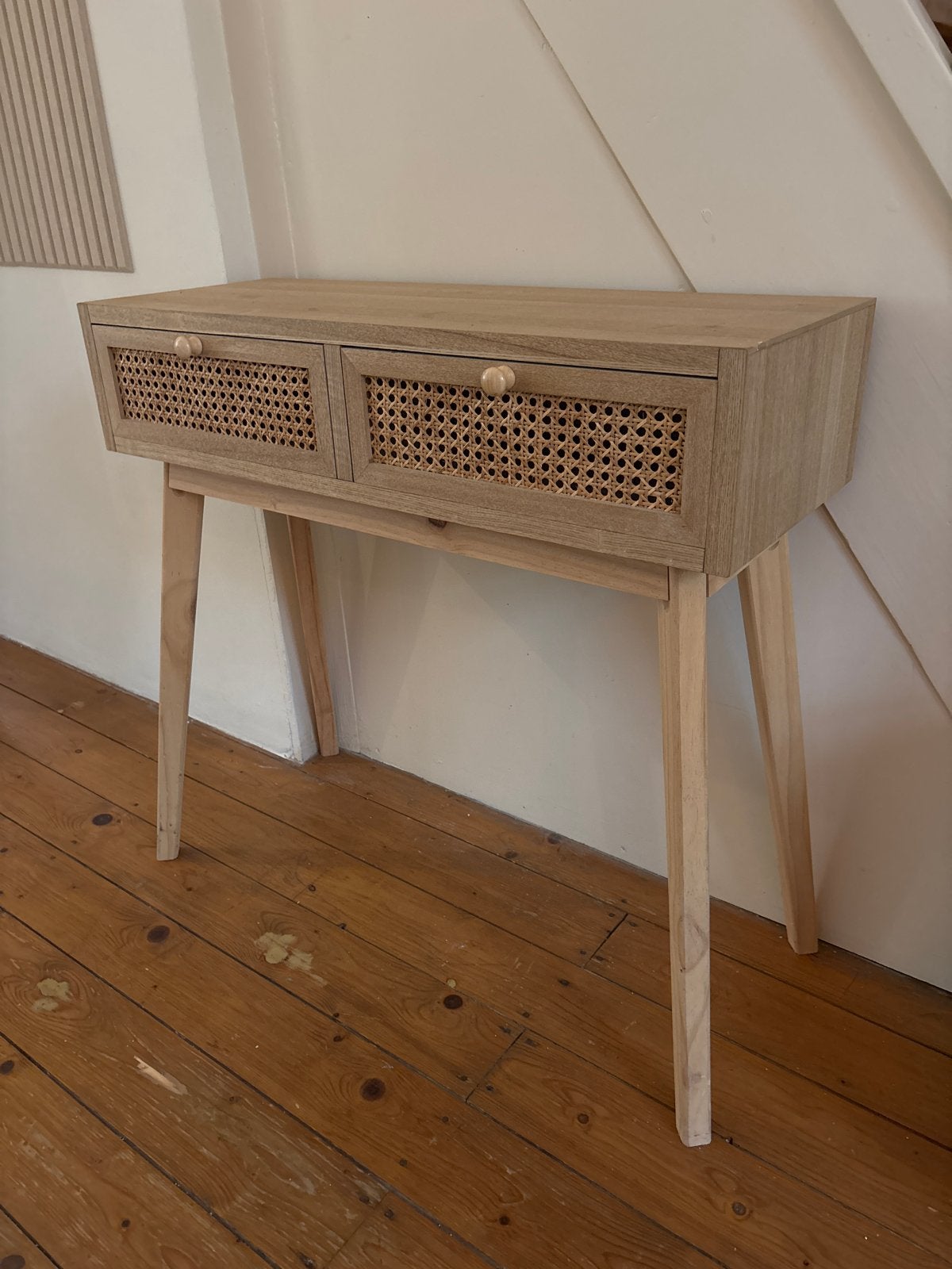 Rotan sidetable van Xenos, Ophalen, Overige materialen, Gebruikt, 100 tot 150 cm