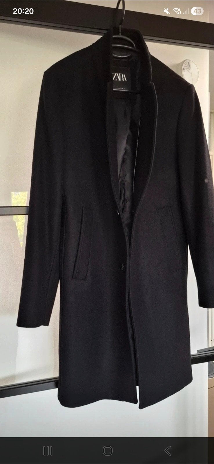 Zara jas, Maat 48/50 (M), Zwart, Ophalen of Verzenden, Zo goed als nieuw