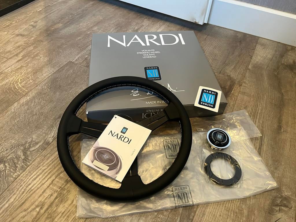 Nardi ND33 leren stuur, Ophalen of Verzenden, Nieuw, Universele onderdelen