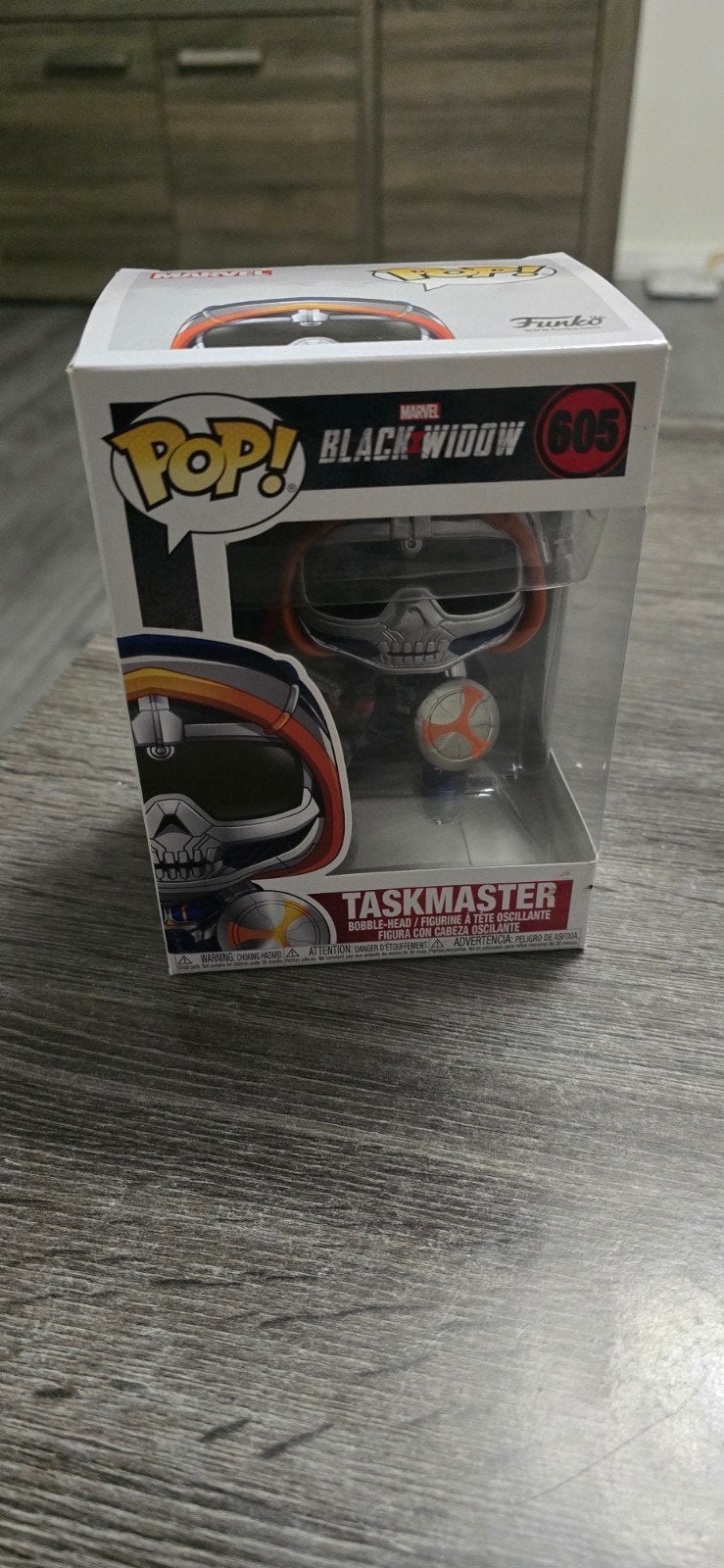 Funko Pop! Marvel Black Widow Taskmaster #605, Ophalen of Verzenden, Nieuw