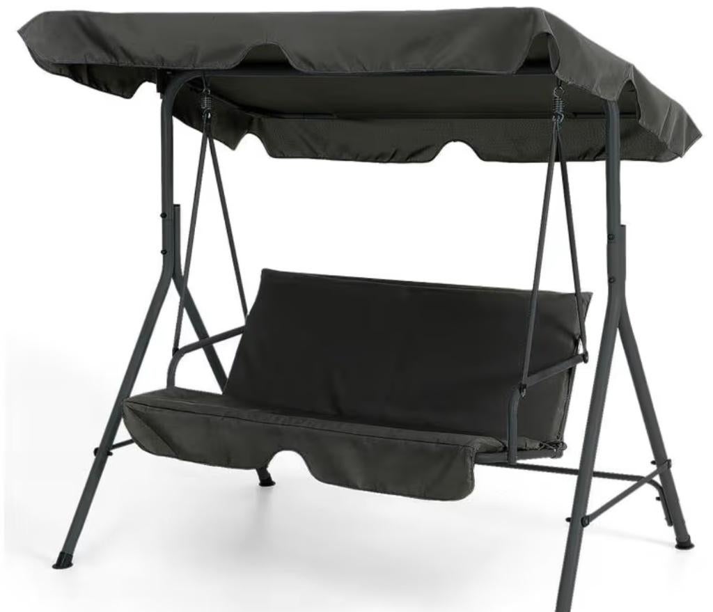 Swing bench with canopy, Ophalen, Zo goed als nieuw, Schommel