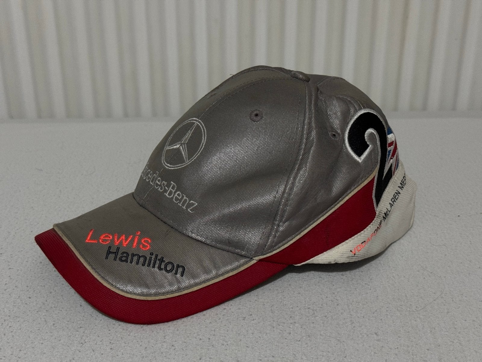 Lewis Hamilton Vodafone McLaren Mercedes cap, Ophalen of Verzenden, Formule 1