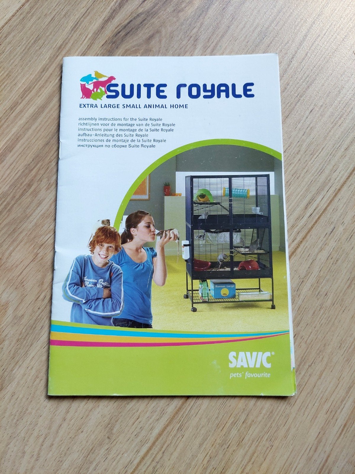 Handleiding Savic Suite Royale, Dieren en Toebehoren, Ophalen of Verzenden, Zo goed als nieuw, Overige typen