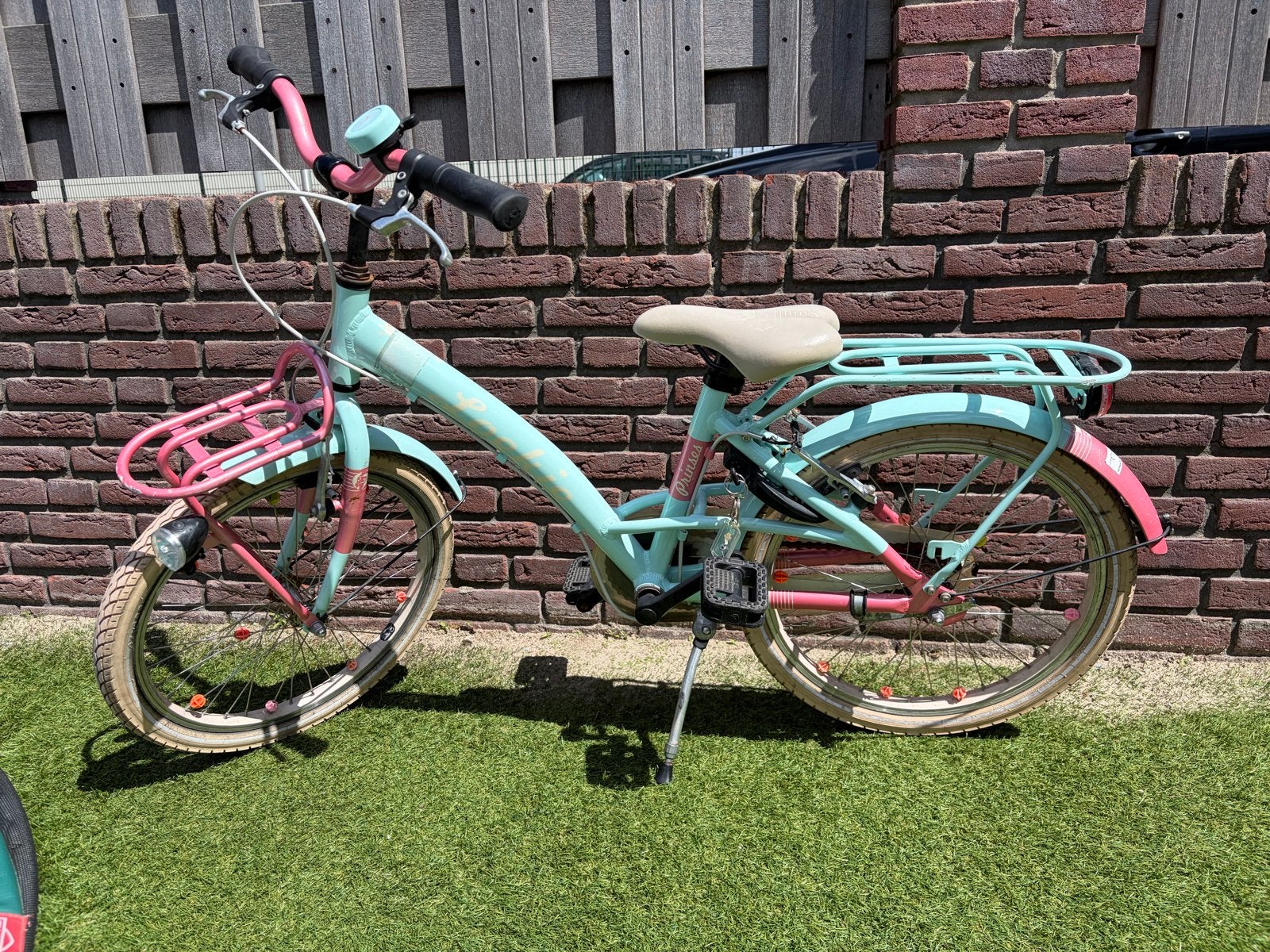 Loekie Prinses kinderfiets 20 inch, Fietsen en Brommers, Fietsen | Kinderfietsjes, Ophalen, Gebruikt, Terugtraprem, 16 tot 20 inch