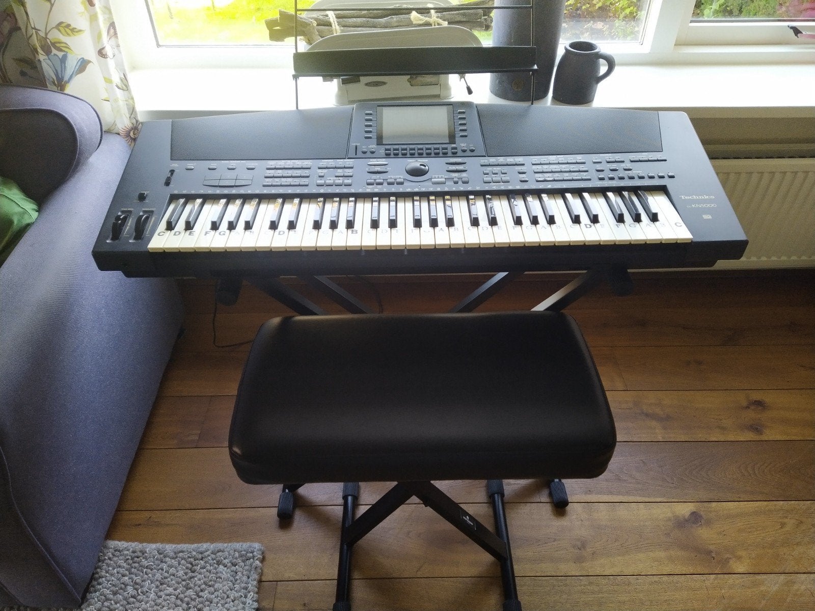 Technics sx-KN5000 Keyboard met standaard en kruk, Muziek en Instrumenten, Ophalen