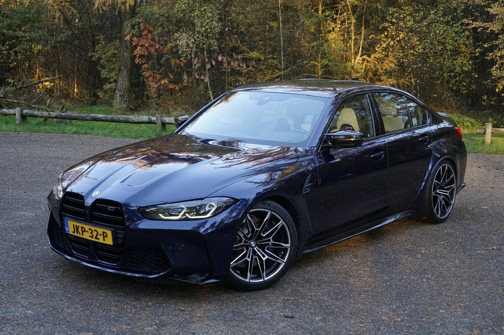 BMW 3-serie M3 Competition | Tansanitblau II metallic | Carb, Automaat, Achterwielaandrijving, Gebruikt, Euro 6