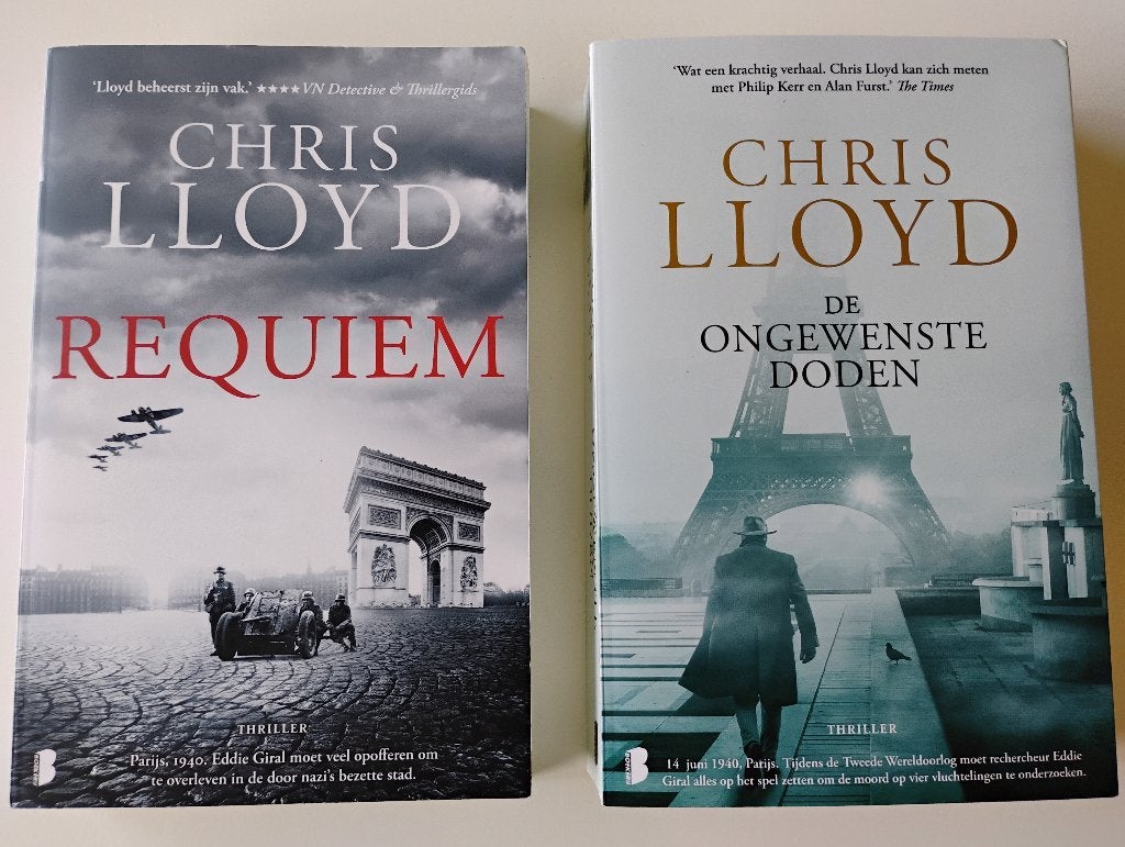 Boek De ongewenste doden  en Requiem Chris Loyd, Ophalen of Verzenden, Zo goed als nieuw, Chris LLoyd