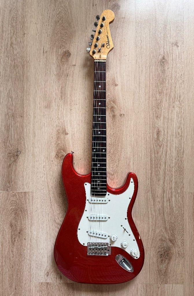 Volcano Rock-A-Teer elektrische gitaar – Stratocaster model, Ophalen, Gebruikt, Solid body, Overige merken