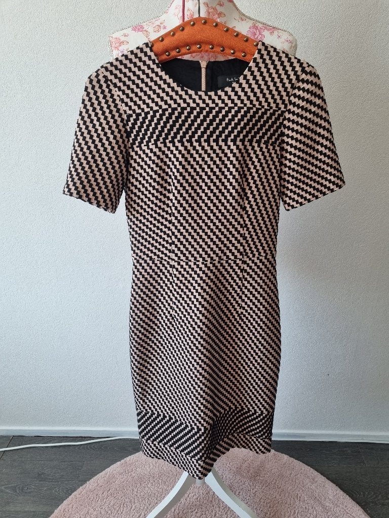 Prachtige Dames Jurk van Paul Smith Black Mt 38 Made Italy, Maat 38/40 (M), PAUL SMITH BLACK LABEL, Zo goed als nieuw, Knielengte