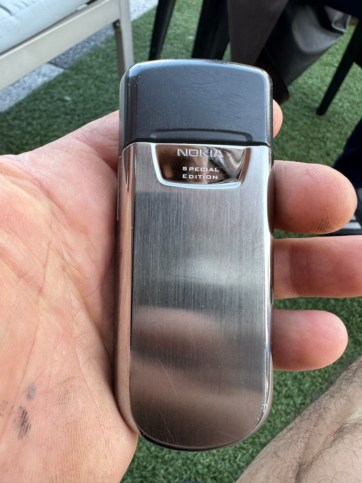 Nokia 8800 Special Edition Gun Grey - Zeldzaam, Fysiek toetsenbord, Ophalen of Verzenden, Minder dan 3 megapixel, Zonder simlock