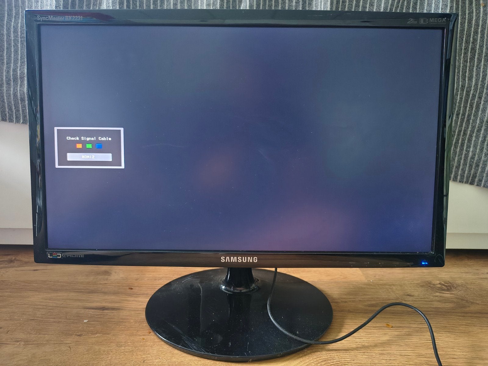 Monitor Samsung BX2231, full-hd, 60hz, Computers en Software, 3 tot 5 ms, HDMI, Full HD, Zo goed als nieuw