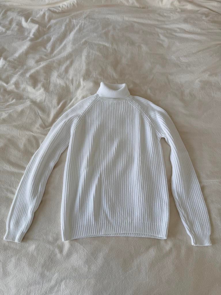 Nieuwe witte Zara coltrui - Maat M, Kleding | Dames, Truien en Vesten, Ophalen of Verzenden, Nieuw, Maat 38/40 (M), Wit