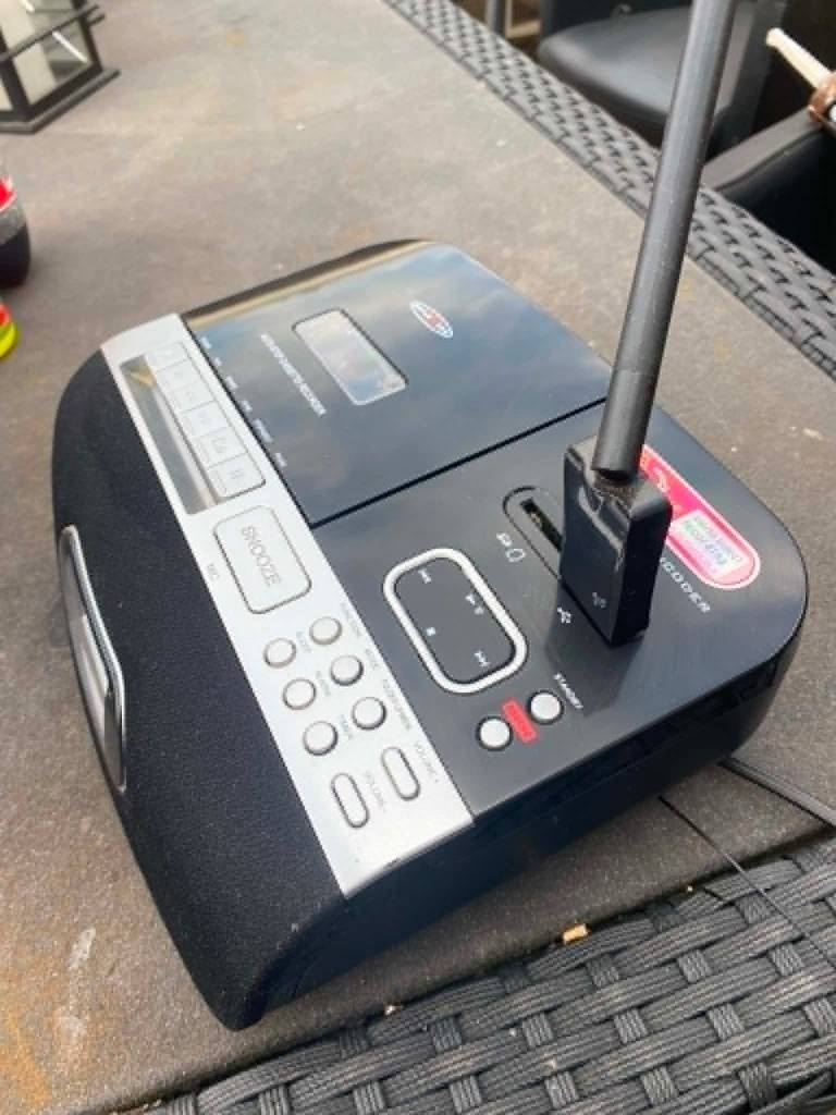 radio cacette usb, Ophalen, Zo goed als nieuw, Overige typen