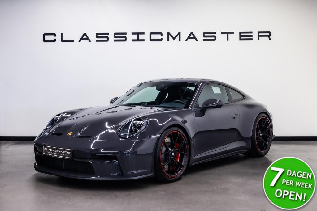 Porsche 911 4.0 GT3 Touring Excl. BPM Dealer auto (bj 2022), Gebruikt, Zwart, 510 pk, Leder en Stof