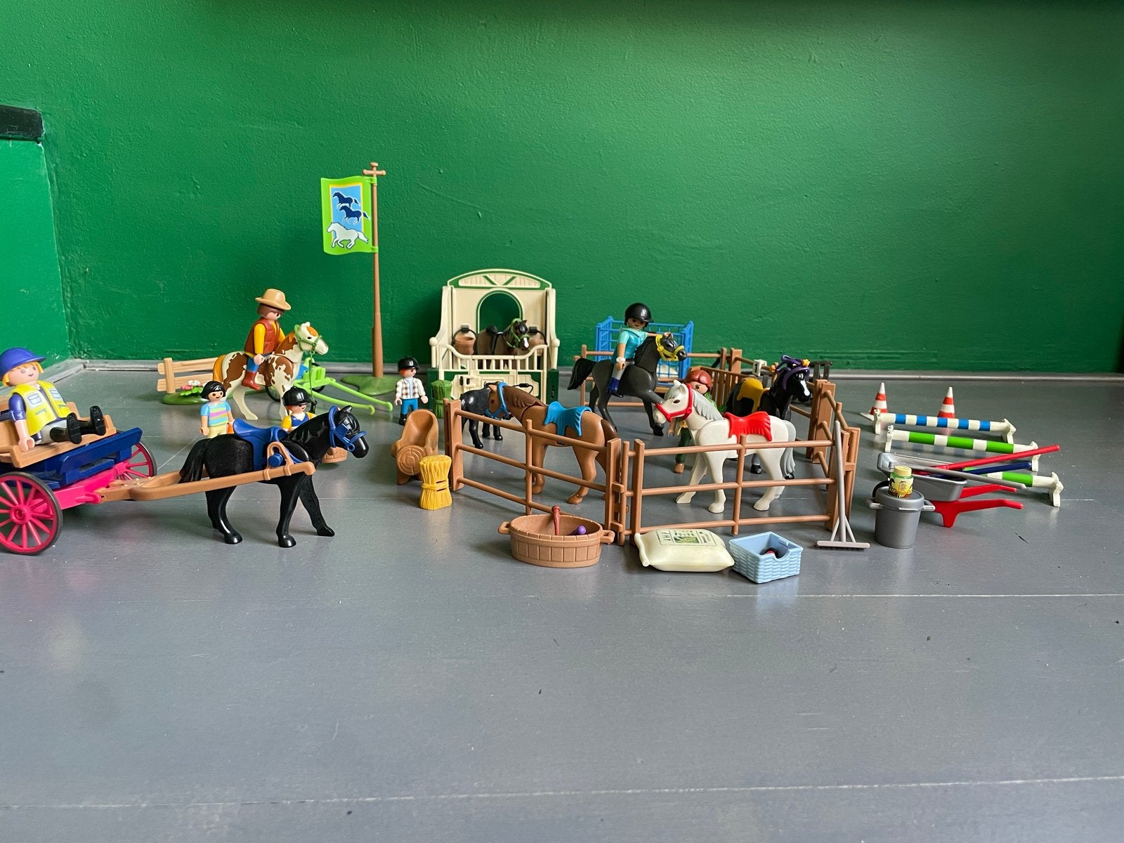 Playmobil paarden en accessoires, Gebruikt, Complete set, Overige typen, Ophalen of Verzenden