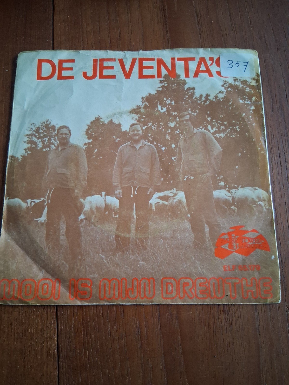 De Jeventa's - Mooi is mijn Drenthe, Cd's en Dvd's, LP, Gebruikt, 7 inch, Ophalen of Verzenden