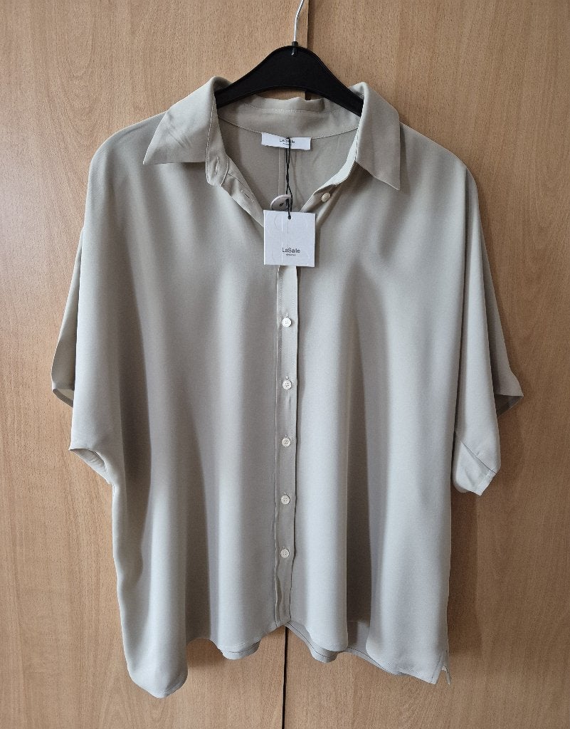 Nieuw Oversized Crêpe Overhemd - Mt 46/50 - LaSalle, Kleding | Dames, Nieuw, Ophalen of Verzenden, LaSalle, Blouse of Tuniek