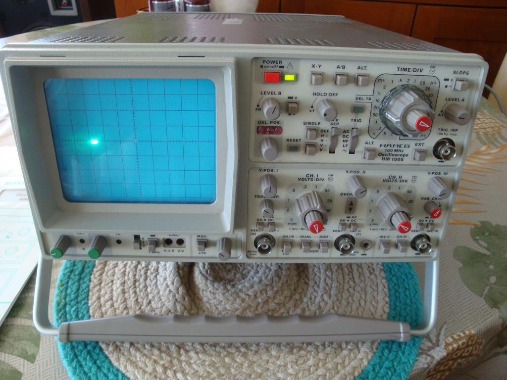 Hameg HM1005 oscilloscoop, Ophalen of Verzenden, Gebruikt, Multimeter