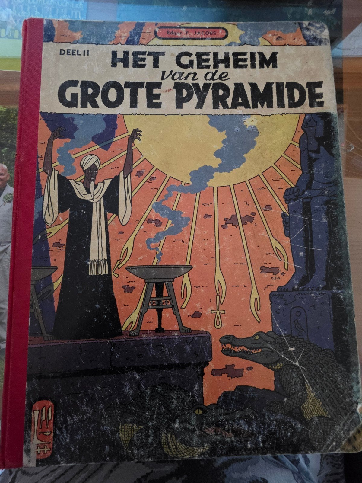 Blake en Mortimer : het geheim van de grote piramide 1e druk, Eén stripboek, Ophalen of Verzenden, Gelezen