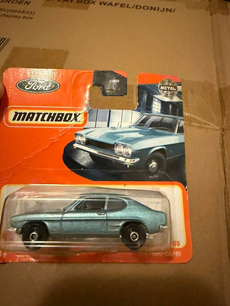 Matchbox Ford Capri, Ophalen of Verzenden, Zo goed als nieuw, Auto