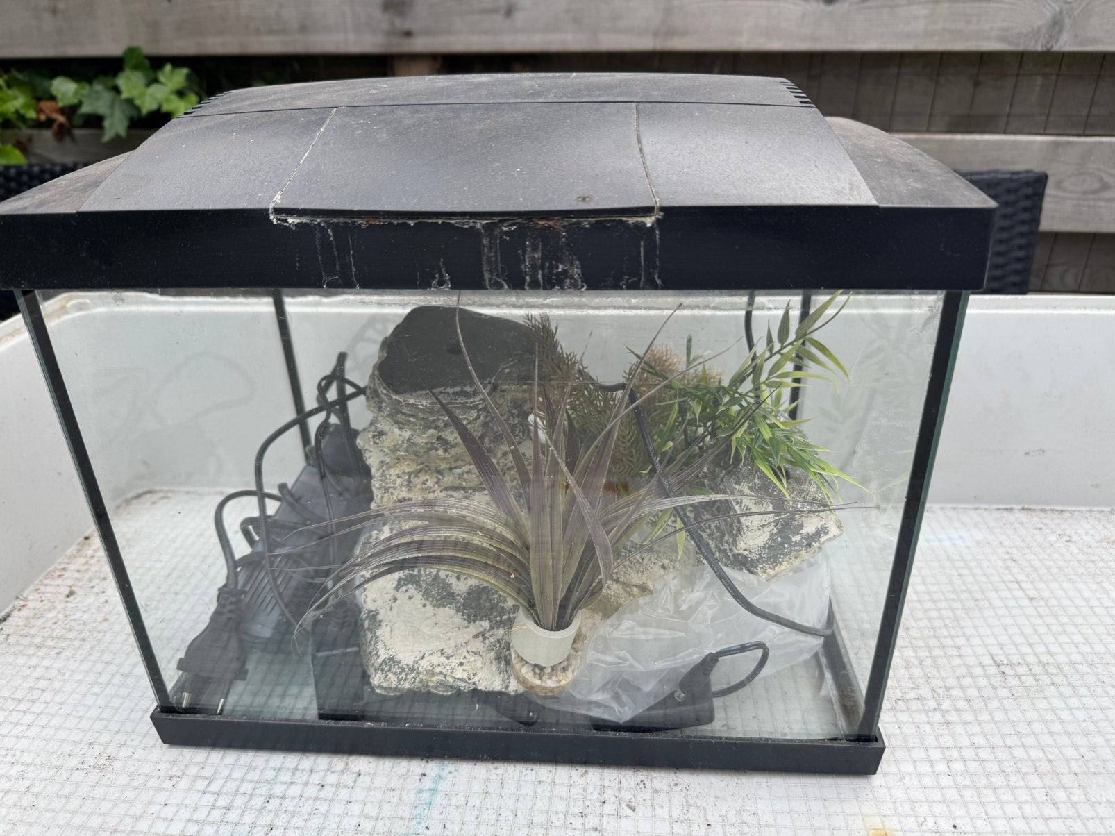 Aquarium compleet, Ophalen, Gebruikt, Leeg aquarium