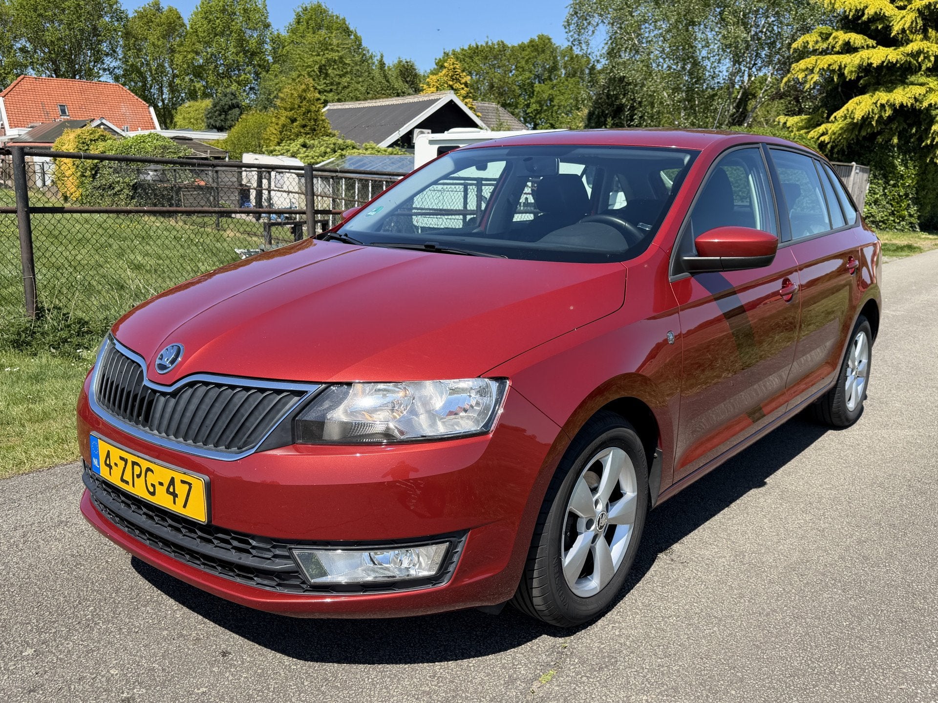 Skoda Rapid Spaceback 1.2 TSI Greentech Ambition Businesslin, Auto's, Skoda, Bedrijf, Te koop, Rapid, ABS, Airbags, Airconditioning