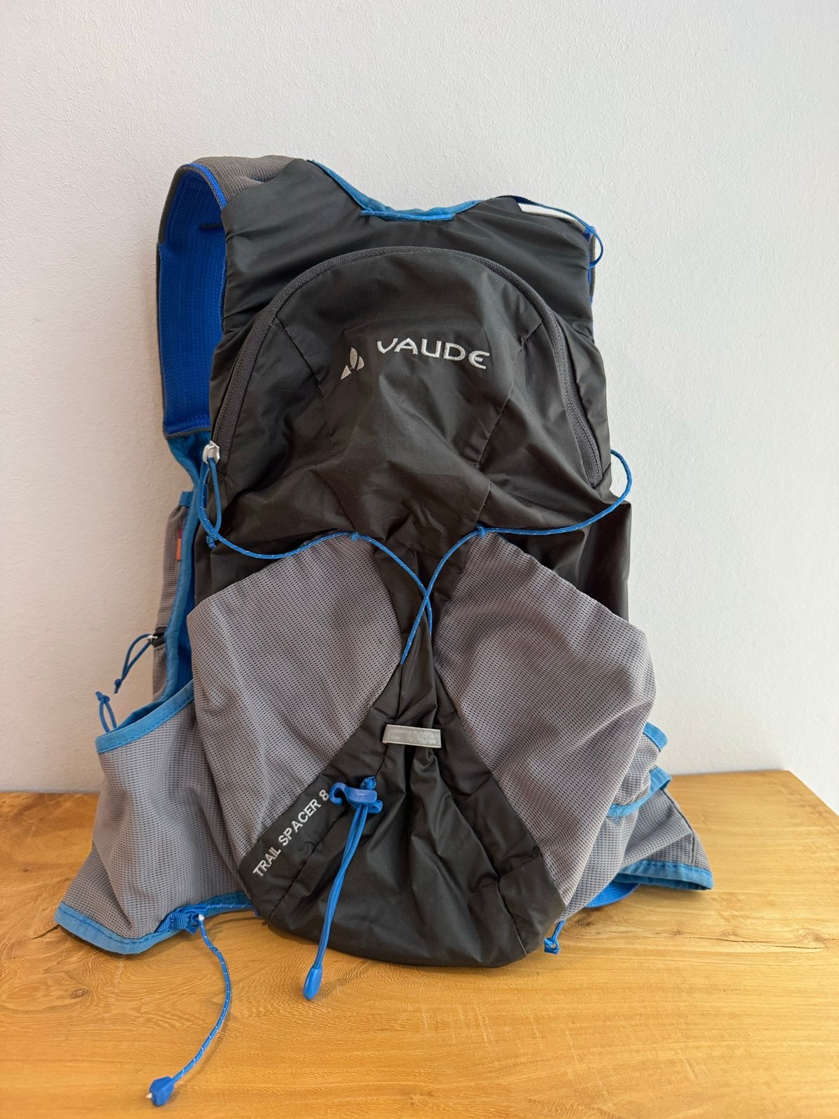 Vaude Trail Spacer 8 rugzak - Zwart/Grijs, Ophalen, Zo goed als nieuw, Overige merken, Trekking