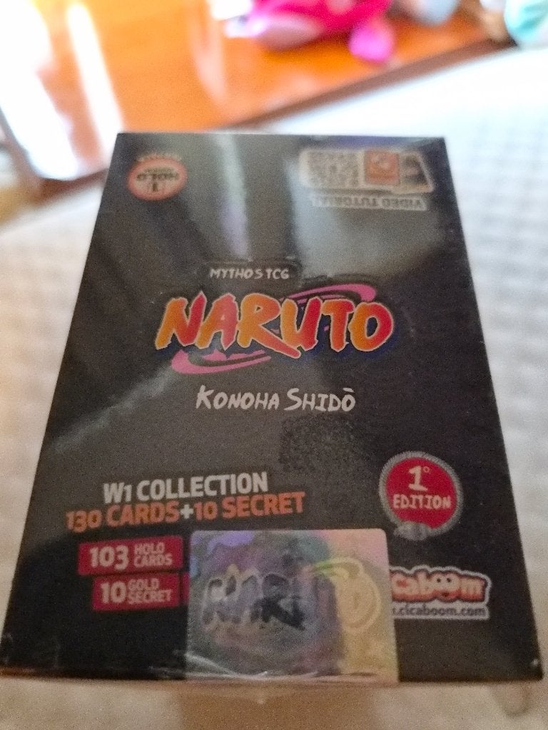 Naruto Mythos Konoha Shido 1st series en 1st edition Sealed, Ophalen of Verzenden, Zo goed als nieuw
