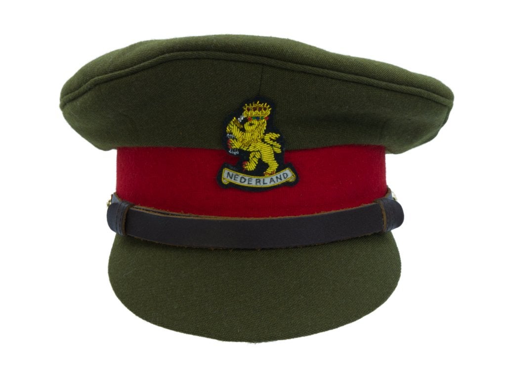Pet,Kepi,Generaal,Koninklijke,Landmacht,WWII, Verzamelen, Verzenden, Landmacht, Nederland, Helm of Baret