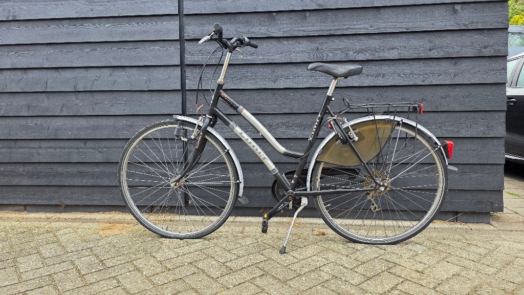 Dames Fiets, Fietsen en Brommers, Ophalen, Gebruikt, Schijfrem, Overige merken