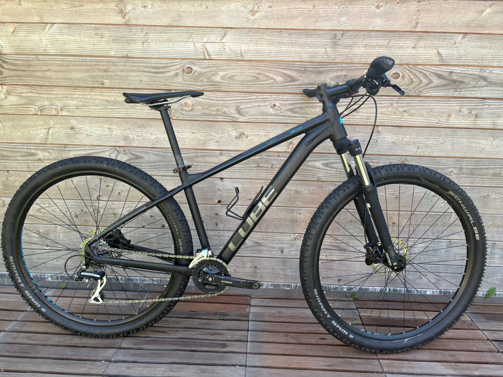 Cube AIM Race maat Medium 29er Shimano Acera 2x8 speed, Gebruikt, Hardtail, Cube, Ophalen of Verzenden