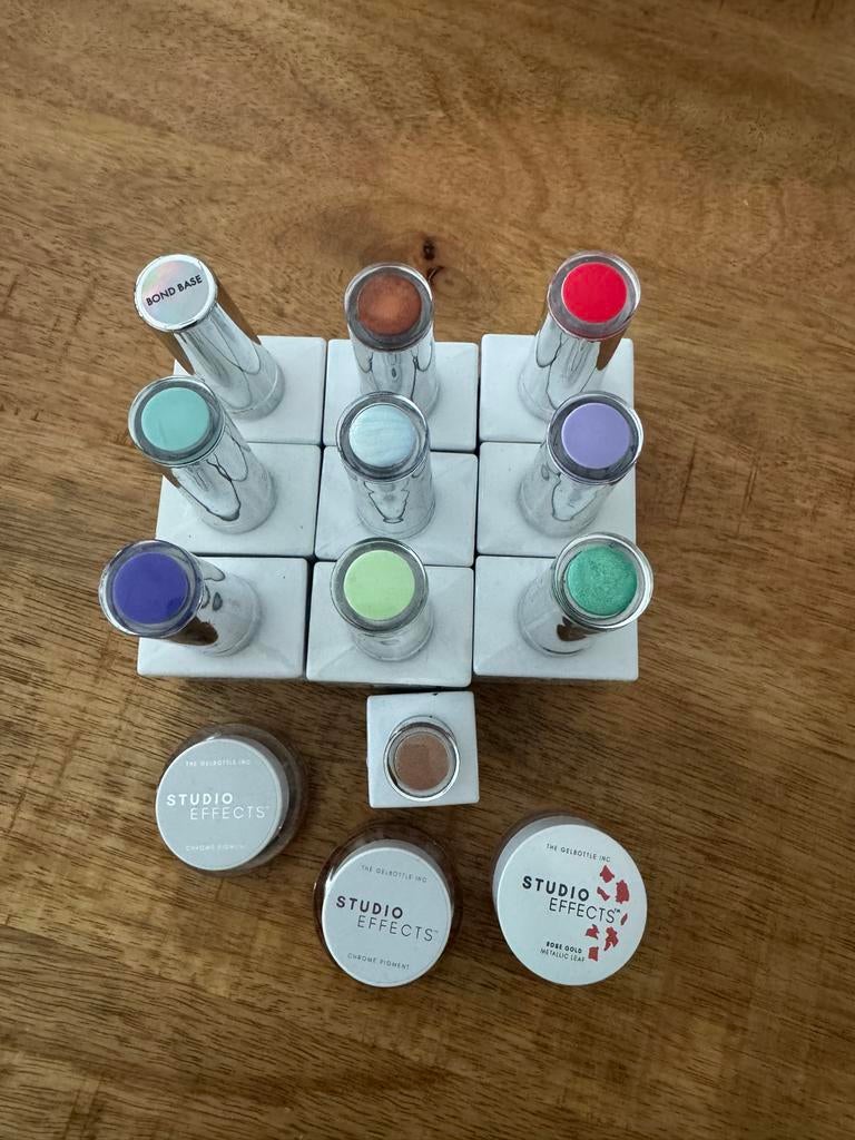 Nagellak en chromepoeders van The GelBottle, Sieraden, Tassen en Uiterlijk, Uiterlijk | Cosmetica en Make-up, Overige kleuren