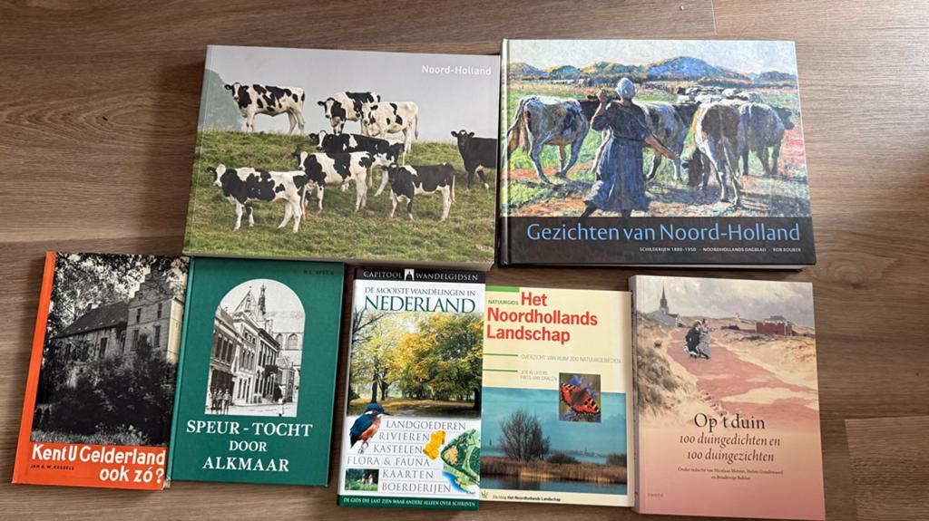 Boeken over Nederlandse Landschappen en Cultuur, Ophalen, Gelezen, Nederland