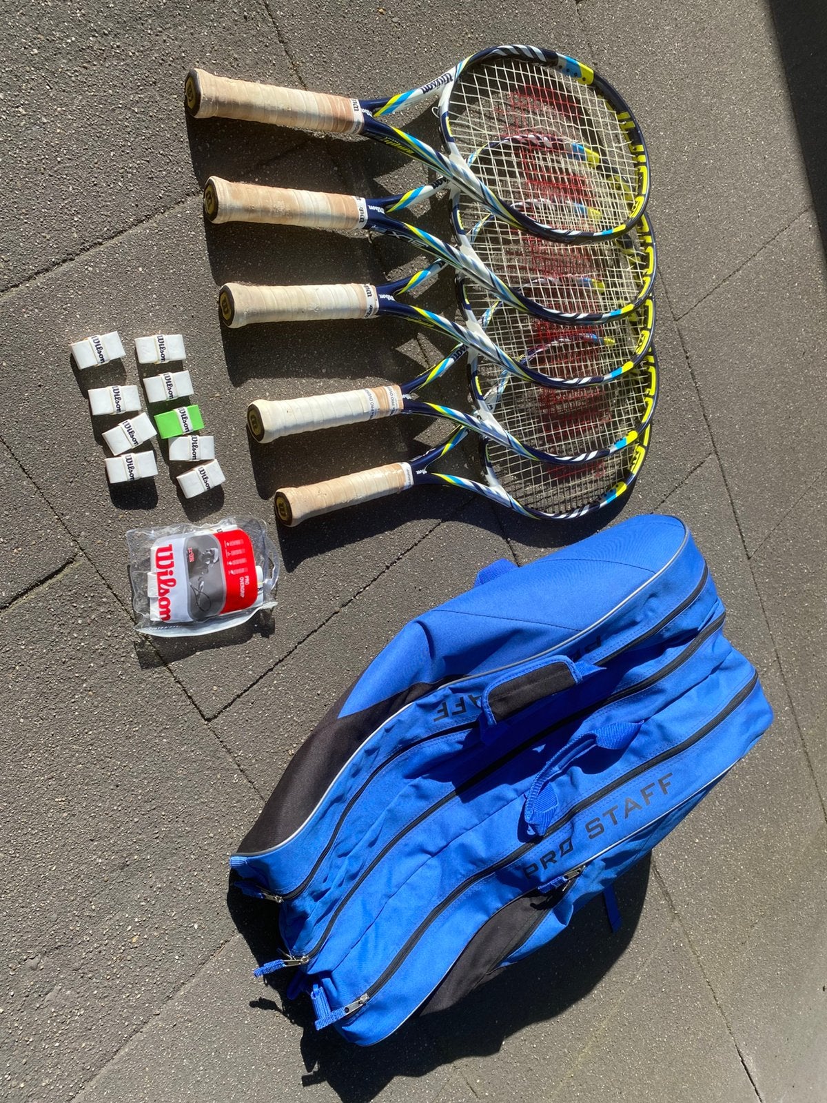 Wilson tas en rackets, Ophalen, Gebruikt, Overige typen, L4