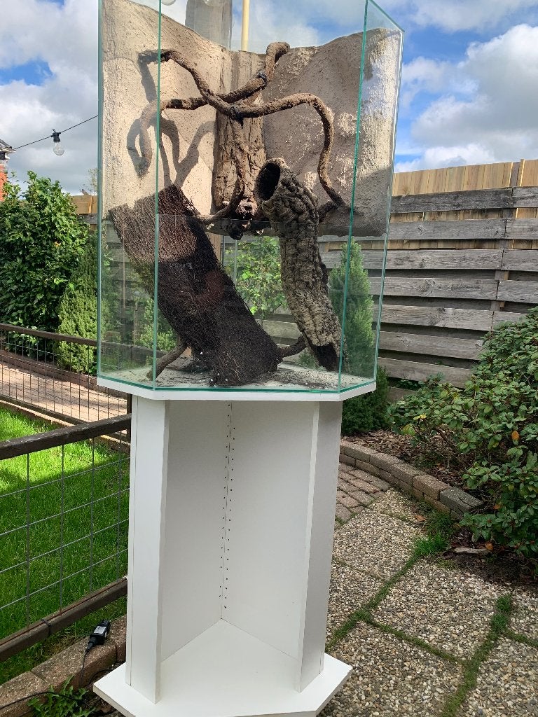 Paludarium af te bouwen, Ophalen, Nieuw