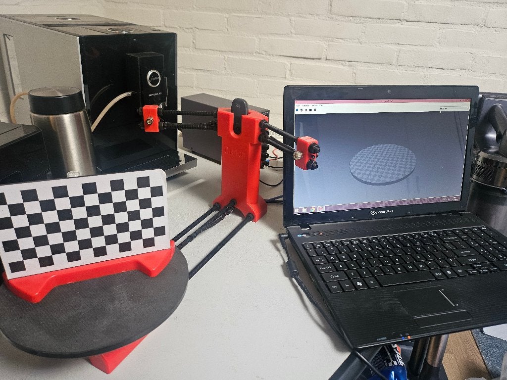 3D-scanner + laptop, Ophalen of Verzenden, Ingebouwde Wi-Fi, Zo goed als nieuw