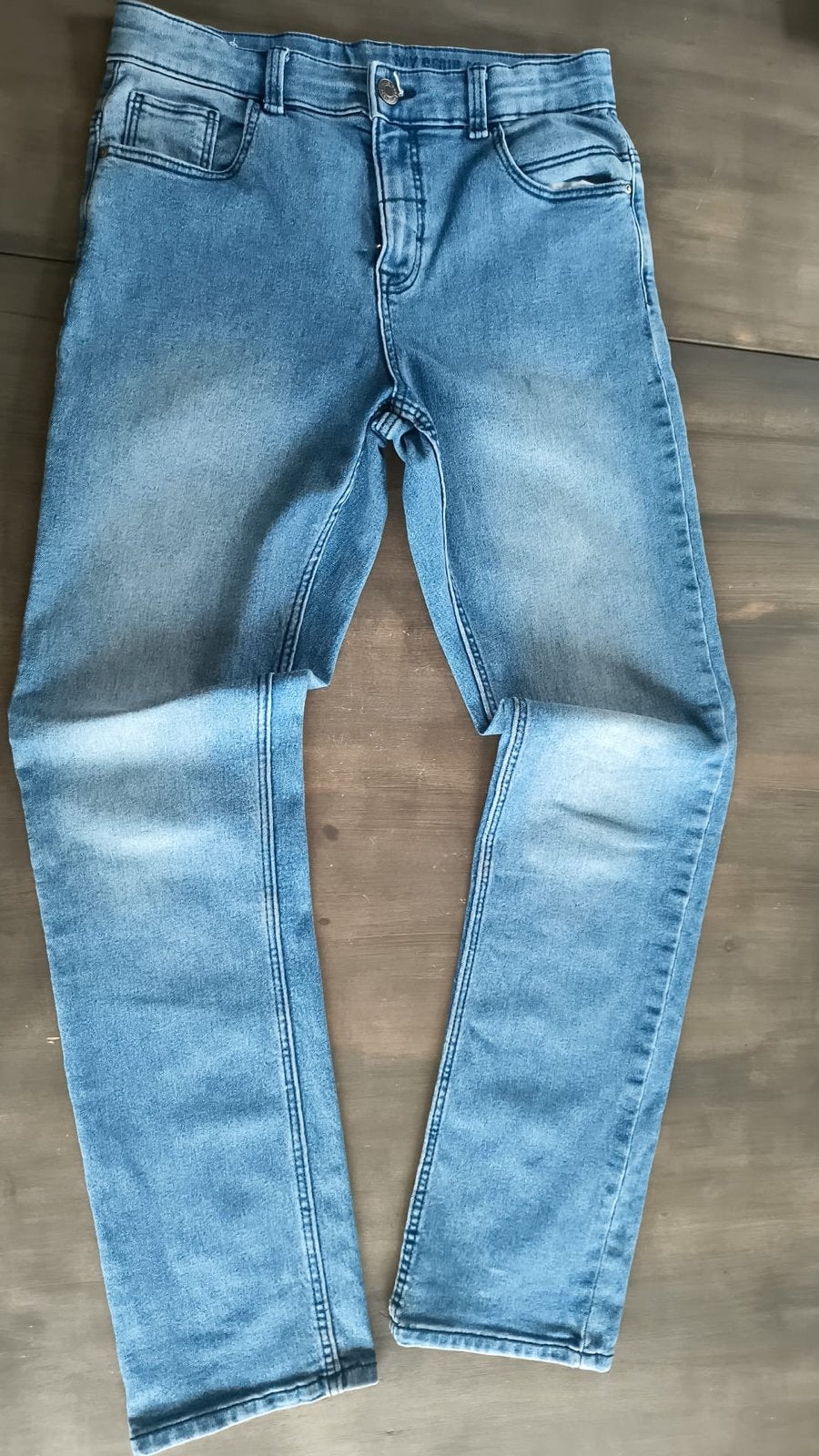 Blauwe spijkerbroek van de Hema - Regular Fit, Ophalen of Verzenden, Gebruikt, Jongen, Broek
