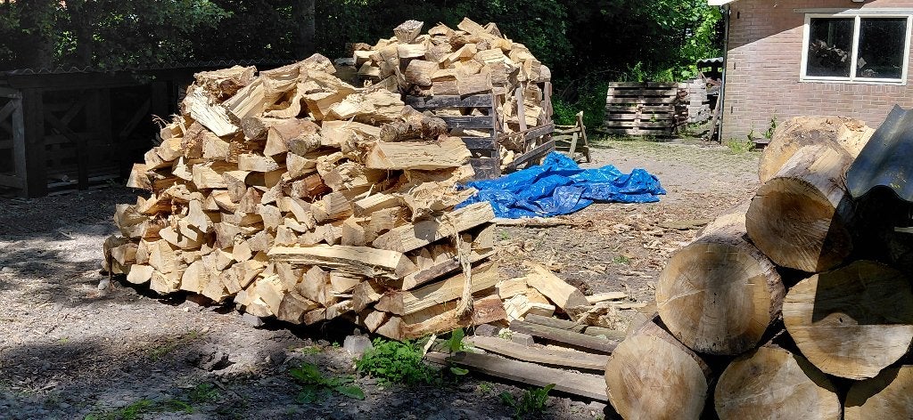 Haardhout, brandhout, Ophalen