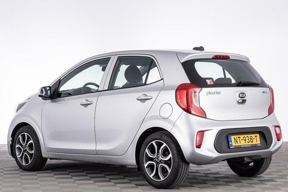 Kia Picanto 1.0 CVVT First Edition | ECC | NAVI | VELGEN ✅, Voorwielaandrijving, 12 maanden, Stof, Gebruikt